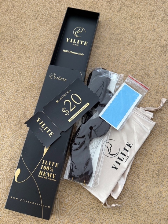 NWT, Yilite 100% Remy Human Hair Extensions 16\